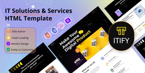Itify – IT Solutions Services HTML Template