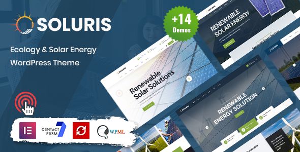 Soluris – Ecology Solar Energy WordPress Theme