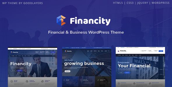 Financity – Business / Financial / Finance WordPress