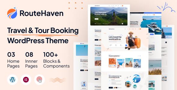 RouteHaven – Travel Tour Booking WordPress Theme