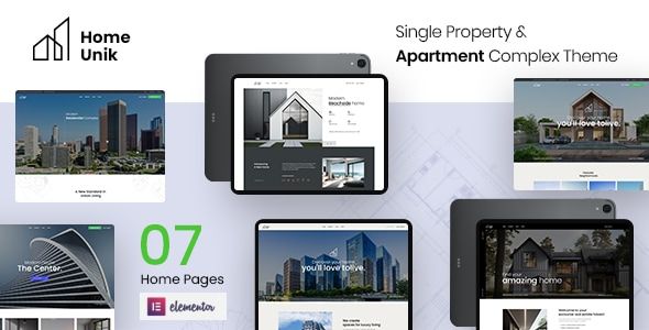 Homeunik – Single Property Apartment Complex Theme