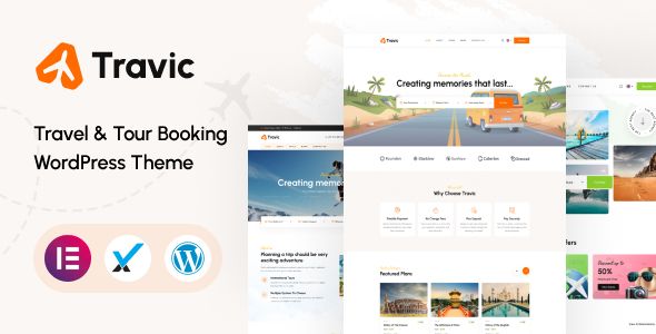 Travic – Tour Travels Agency WordPress Theme