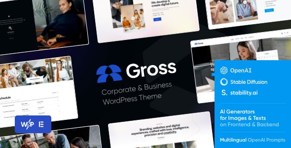 Gross – Business Consulting WordPress Theme