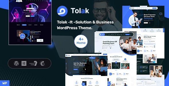 Tolak – It Solution Business WordPress Theme