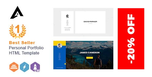 Arlo – Personal Portfolio HTML Template