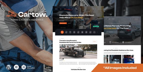 Cartow – Towing Roadside assistance WordPress Theme