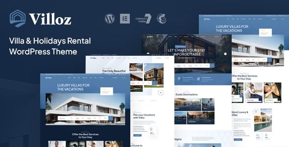 Villoz – Villa Holidays Rental WordPress Theme