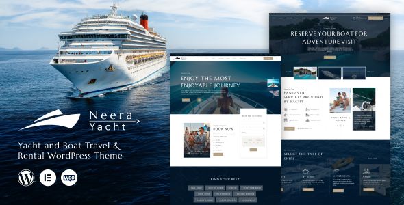 Neera – Yacht and Boat Travel Rental WordPress Theme