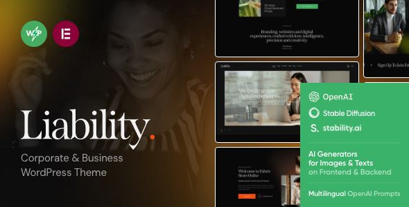 Liability - Insurance & Risk Management WordPress Theme