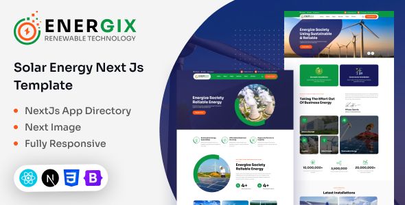 Energix – Solar Energy Next Js Template