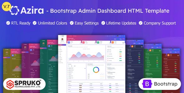 Azira – Admin Dashboard HTML Template