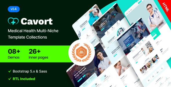 Cavort – Medical Health Multi-Niche Template Collections
