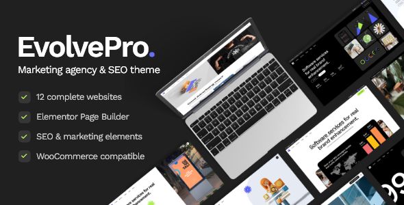 EvolvePro – Marketing Agency SEO WordPress Theme