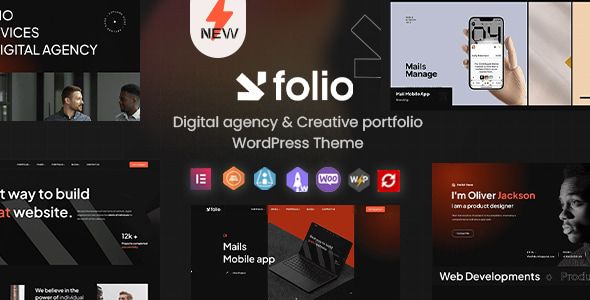 Webfolio – Creative Portfolio Digital Agency WordPress Elementor Theme