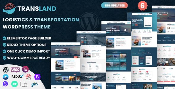 Transland – Transportation & Logistics WordPress Theme