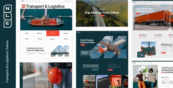 FreightExpress – Transport Logistics WordPress Theme