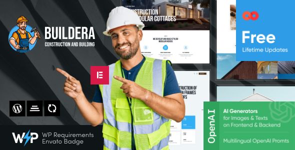 Buildera – Construction Building WordPress Theme