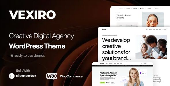 Vexiro – Creative Digital Agency Portfolio Theme