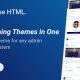 Tailwise – Tailwind CSS HTML Admin Dashboard Template