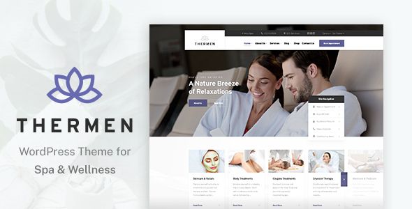 Thermen – Beauty Spa Wellness Center WordPress Theme