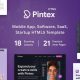 Pintex – Mobile App Software Landing Page HTML Template