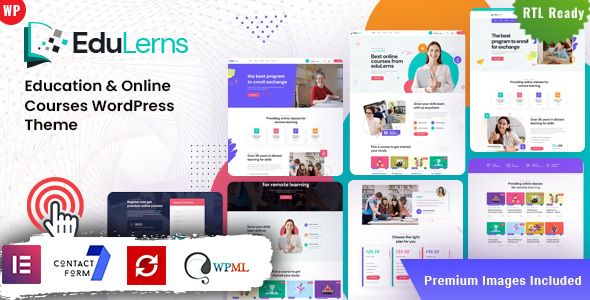 Edulerns – Education WordPress Theme