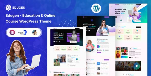 Edugen – Education Online Course WordPress Theme