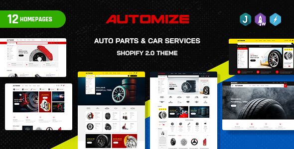 Automize – Auto Parts Car Services Shopify Theme