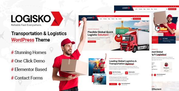 Logisko – Transportation & Logistics WordPress Theme