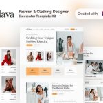 Vellava – Fashion Clothing Designer Elementor Template Kit