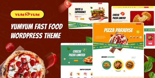 Yumyum – Fast Food Restaurant WordPress Theme
