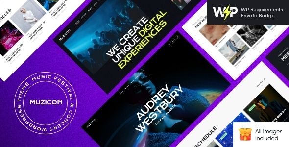 Muzicon – Music Festival Concert WordPress Theme