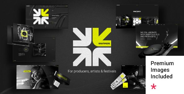 Rawtracks – Music DJ Theme