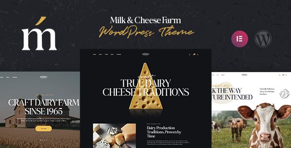 Milatte – Milk Dairy Farm WordPress Theme