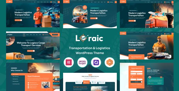 Loraic – Transportation Logistics WordPress Theme