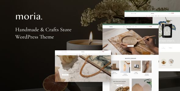 Moria – Handmade Crafts Store WordPress Theme