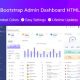 Rixzo – Bootstrap Admin HTML Dashboard Template