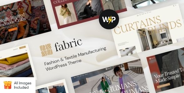 Fabric – Fashion Textile Manufacturing WordPress Theme