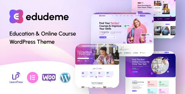 Edudeme – Education Online Course WordPress Theme