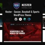 Kester – Soccer Club Sports News WordPress Theme