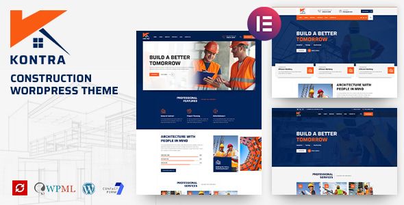 Kontra – Construction and Building WordPress Theme