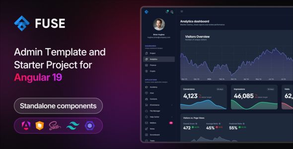 Fuse – Angular 18+ Admin Template