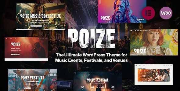 Poize – WordPress Theme for Music Events, Festivals Venues