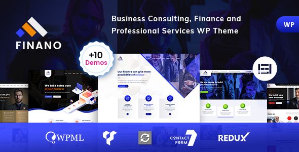 Finano – Finance Consulting WordPress