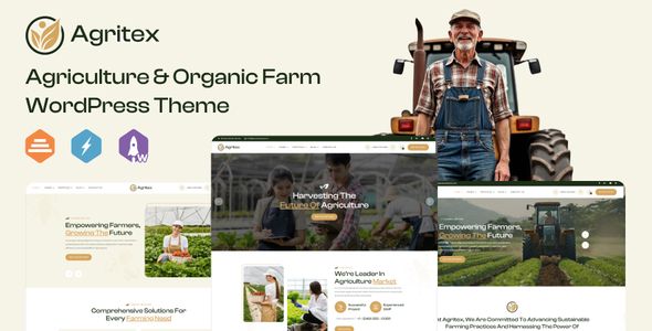 Agritex – Agriculture Organic Farm WordPress Theme