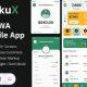 Bankux – Wallet Banking PWA HTML Mobile App Template
