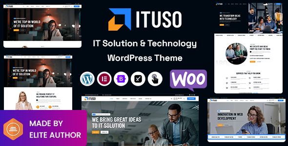 Ituso – IT Solutions Technology WordPress Theme