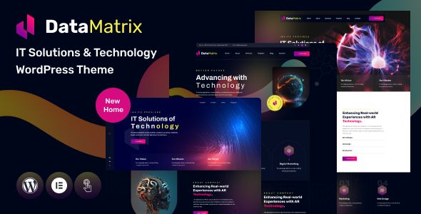 DataMatrix | IT Solutions Technology WordPress Theme