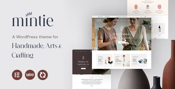 Mintie – Arts Crafts WooCommerce Theme