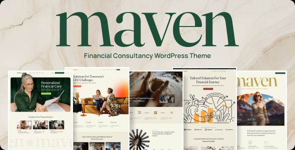 Maven – Consulting Career Coaching WordPress Theme